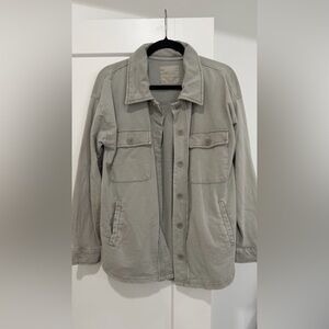 Altar'd State Gray Button-Up Jacket